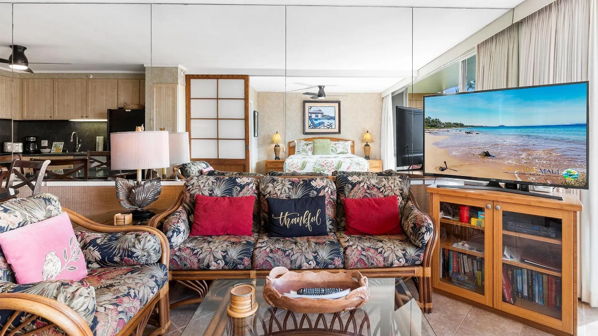 Holiday home Mana Kai 314 - Experience Stunning Coastal Views On Keawakapu Beach, Split Ac Wailea