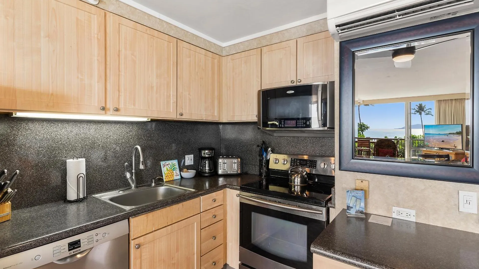 Holiday home Mana Kai 314 - Experience Stunning Coastal Views On Keawakapu Beach, Split Ac Wailea